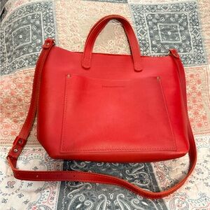 Portland Leather Goods Medium Crossbody Tote